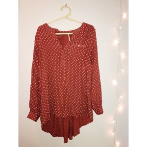 Free People Boho Flowy Tunic